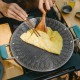 Сковорода з нержавіючої сталі з силіконовими ручками Naturehike CNK2550CF011, 34 х 34 см