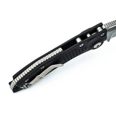 Ніж Microtech Stitch S/E Stonewash Standard Black