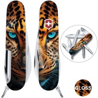 Ніж Victorinox Hiker Animal 91мм,13функ ,Леопард