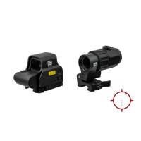 Комплект EOTech прицел коллиматорный EXPS3-4 с компактным увеличителем G45 5х