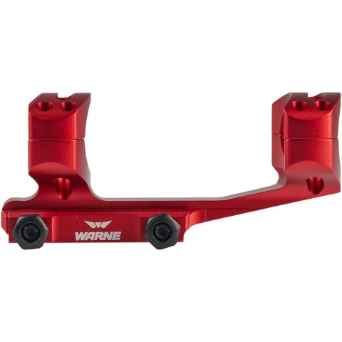 Моноблок Warne Skeleton Mount Gen2 30 мм Weaver Offset ц:red