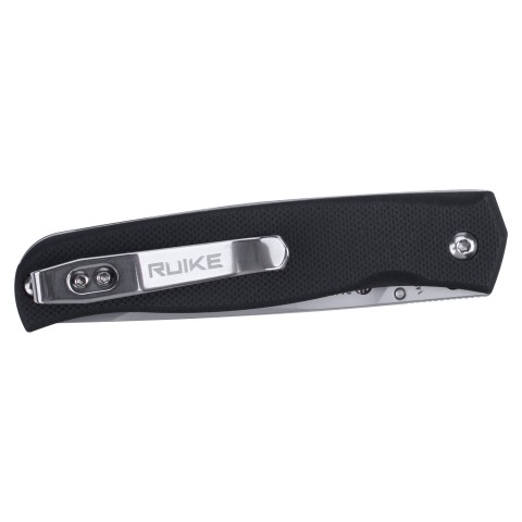 Ніж складаний кишеньковий Ruike P661-B, (7.4 см) 14C28N / G10 чорний
