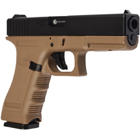 Пистолет страйкбольный Evolution E017 Gas 6 мм tan