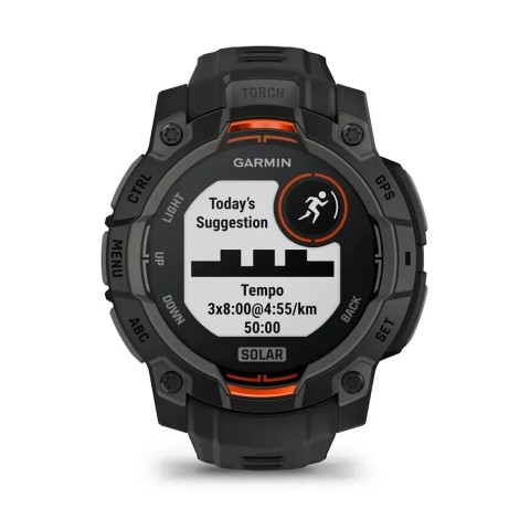 Смарт-часы Garmin Instinct 3 (45 мм) Solar черные