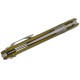 Ніж Microtech Amphibian Ram-Lok, клинок напівсер. Apoc Fluted,  руків'я G10 OD Green