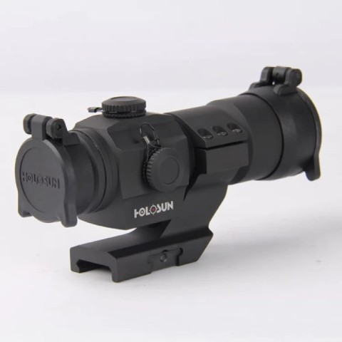 Коллиматорный прицел Holosun Tube HS406A 2 MOA на Weaver