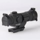 Коллиматорный прицел Holosun Tube HS406A 2 MOA на Weaver