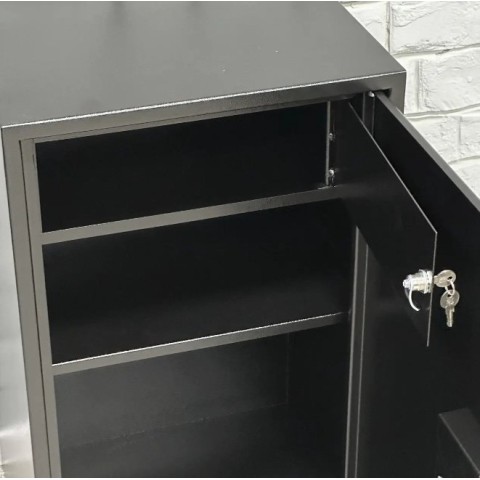 Офісний сейф СБЕ-720 чорний