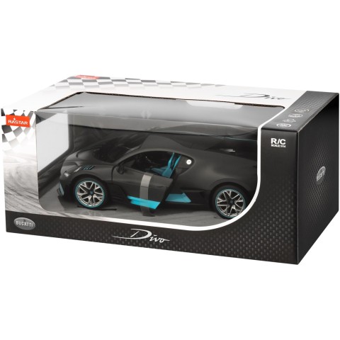 Машинка Rastar Bugatti Divo на радиоуправлении. 1:14. Серый