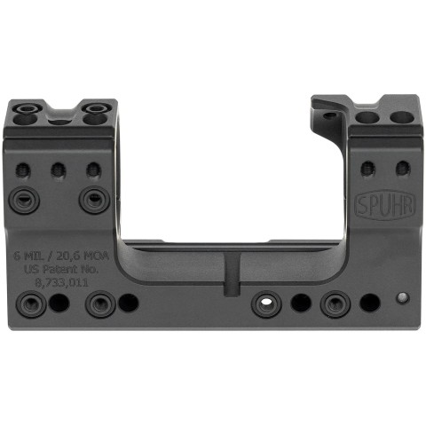 Моноблок Spuhr SP-4602C. d-34 мм. High. 6 MIL/20.6 MOA. Picatinny