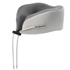 Подушка бавовняна для шиї, з пам'яттю Naturehike CNK2450WS019, сіра