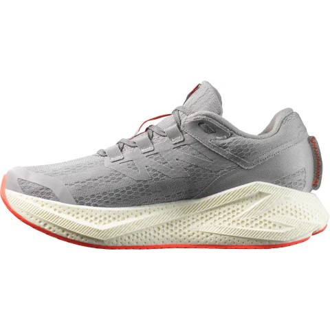 Кроссовки Salomon outdoor AERO GLIDE 3 9.5 Alloy/Vanilla Ice/Neon Flame