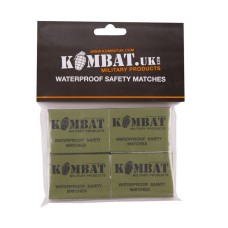 Сірники водозахисні KOMBAT UK Waterproof matches 4 шт. в упаковці