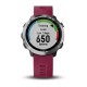 Смарт-годинник Garmin Forerunner 645 Music з вишневим ремінцем