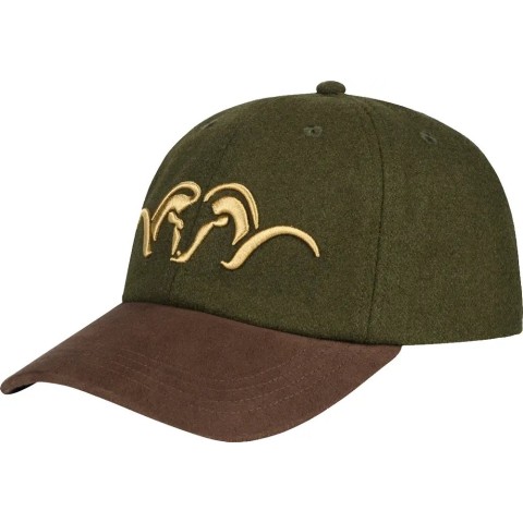 Кепка Blaser Active Outfits Suede Felt Cap One size Dark Olive/Brown