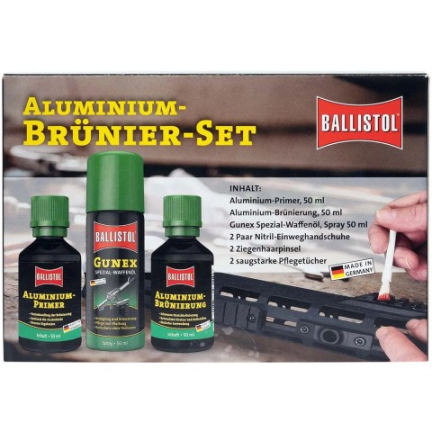 Набір Ballistol для воронування алюмінію