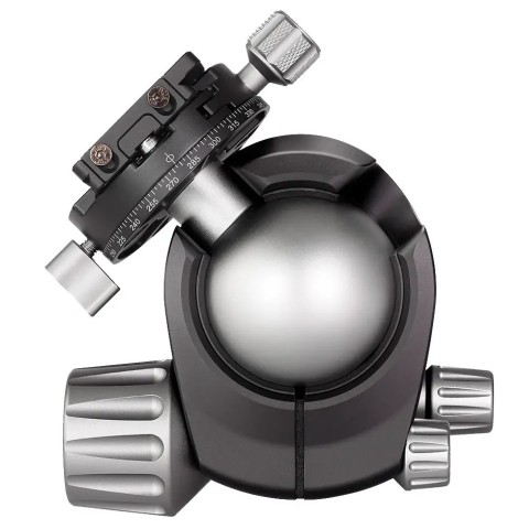 Головка штативная Leofoto LH-55R+NP-60 шаровая,с зажимом ARCA, шар 55мм