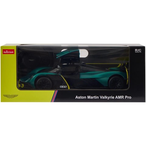 Машинка Rastar Aston Martin Valkyrie AMR Pro 1:14 ц:тёмно-зелёный