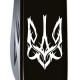 Ніж Huntsman Ukraine 91мм/15функ/чорн /Тризуб готичний біл.