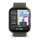 Смарт-часы Garmin Venu X1 мховый титан с мховым нейлоновым ремешком ComfortFit