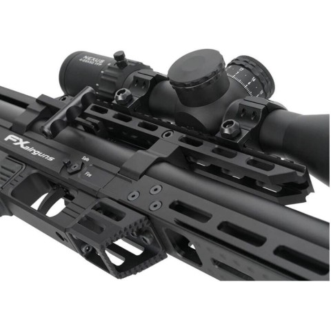 Пневматична редукторна гвинтівка FX Airgun Leopard Black STD Tube .177 кал