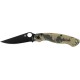Нож Spyderco Military 2 Black Blade Camo