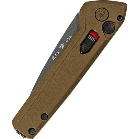Ніж Buck Deploy, Auto Burnt Bronze