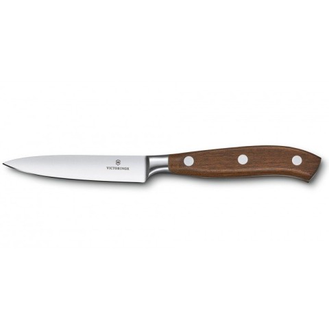 Кухонний ніж Victorinox Grand Maitre Wood Kitchen лезо 10см з дерев. ручкою у подар.упак.