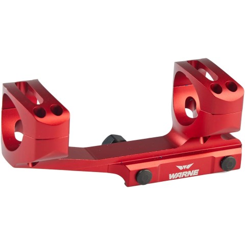 Моноблок Warne Skeleton Mount Gen2 30 мм Weaver Offset ц:red