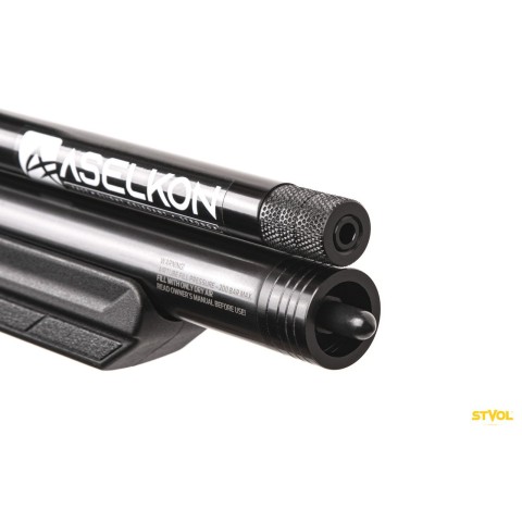 Пневматічна гвинтівка PCP Aselkon MX10-S Black кал. 4.5