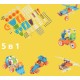 Конструктор OTAMANKO гнучкий ГРАЙКО-ЗБИРАЙКО, 132 деталі
