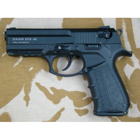 Стартовий пістолет Stalker 2918 UK Black