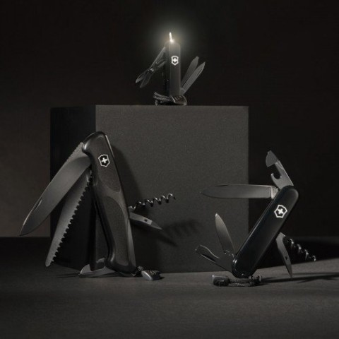 Ніж Victorinox Spartan Onyx Black 91мм,12функ,чорн