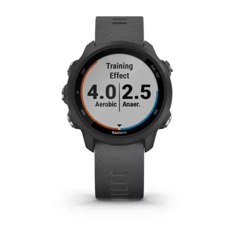 Смарт-годинник Garmin Forerunner 245 з сірийм ремінцем