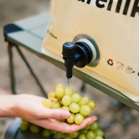 Складаний контейнер для води з поліетилену Naturehike CNK2450CF027, 10 л, жовтий