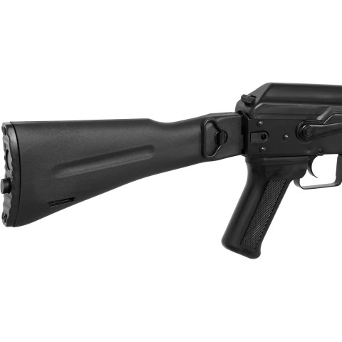 Страйкбольная винтовка LCT АК-104 AEG 6 мм Складной приклад ц:cashmir black