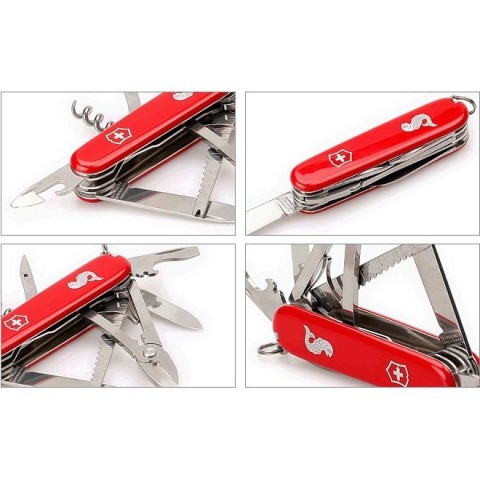 Ніж Victorinox Angler 91мм,18функ,черв