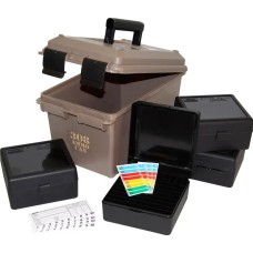 Коробка MTM Ammo Can Combo с органайзером на 400 патронов кал. 308 Win; 30-06. Цвет - темно-коричневый