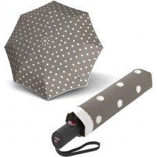 Парасоля складана Knirps C.205 Medium Duomatic Dot Art Taupe