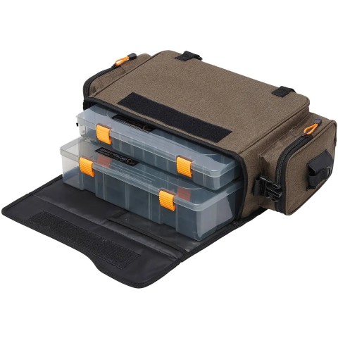 Сумка Savage Gear Specialist Shoulder Lure Bag 2 Boxes 2 boxes 16 Brown