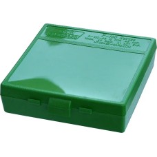 Кейс MTM д/пист.патр 45 ACP, 10mm Auto, 40 S&W, .40S&W на 100 патр. ц:зеленый