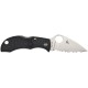 Нож Spyderco Manbug Lightweight Leaf, VG-10, FRN, серрейтор ц:black