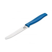 Серрейторный кухонный нож Boker Sandwich Knife, синий