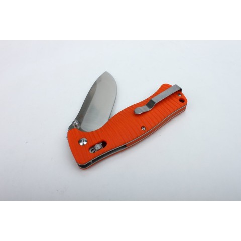 Ніж складаний туристичний Ganzo G720 (9 см) 440C / G10 зелений