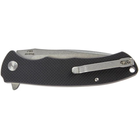 Нож CJRB Taiga, G10, ц:black