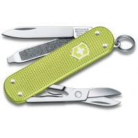 Ніж Victorinox Classic SD Alox Colors Lime Twist 58мм,5функ,ріфл.зел