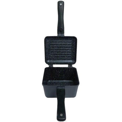 Набір RidgeMonkey Connect Deep Pan & Griddle XL Granite Edition сковорода і каструля