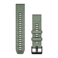 Ремешки для часов Garmin QuickFit 22 силиконовые ива/графитовые