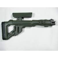 UASAKP Приклад складаний FAB UAS для AK 47, полімер, зелений #