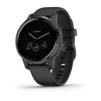 Смарт-годинник Garmin vivoactive 4S чорний із грифельним безелем